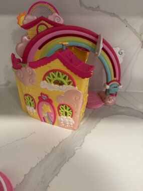 My Little Pony Rainbow Dash's Rainbow House Hasbro 2007 Y2K rare pastels play